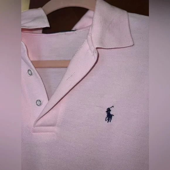 Men’s Pink Ralph Lauren Polo Short Sleeve - Picture 3 of 3